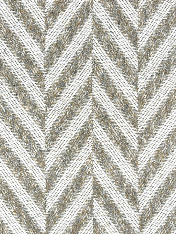 herringbone patterned khaki white blue interwoven chenille home textile fabric